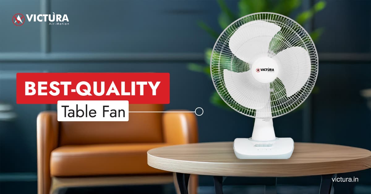 Compact Cooling Why Table Fans Are Still a Household Essential