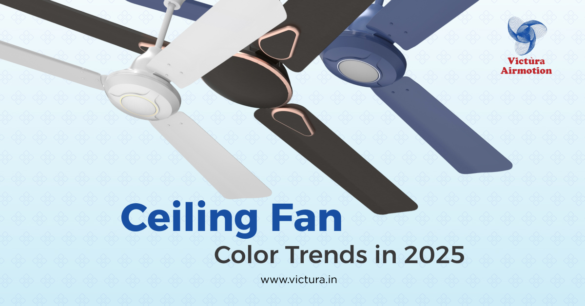ceiling fan color trends
