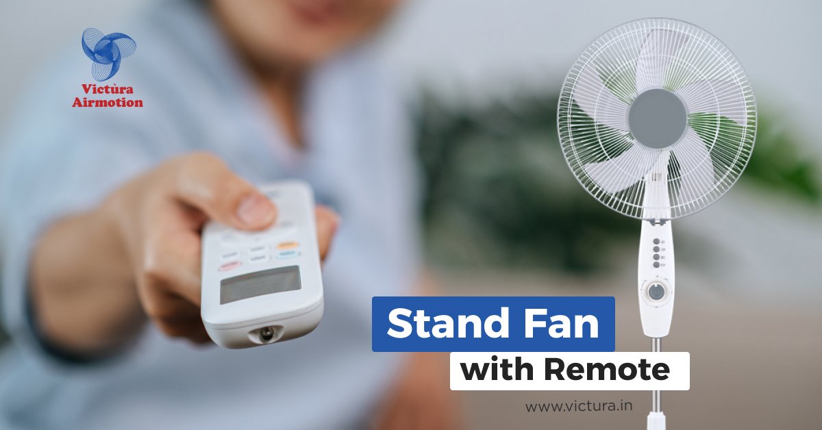Stand Fan with Remote